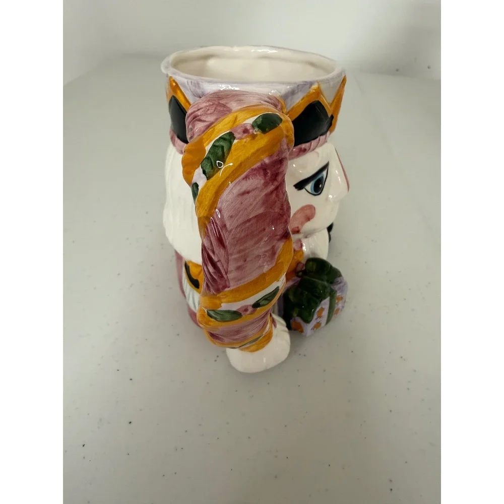 Vintage Alco Industries Holiday Christmas Nutcracker Coffee Mug Hand Painted